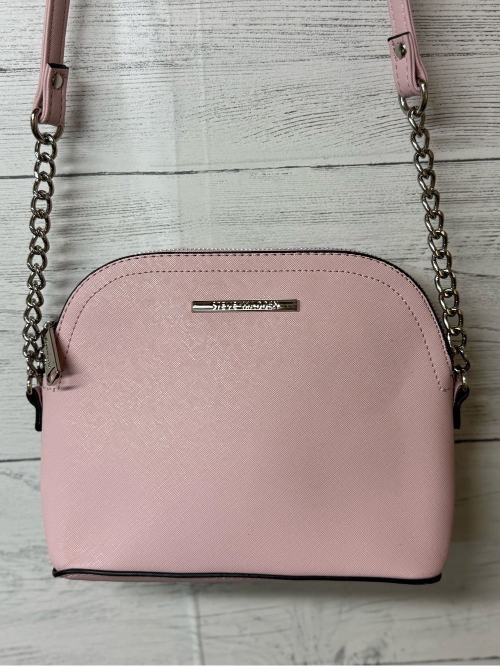 NWOT Steve Madden Pink Dome Crossbody Bag